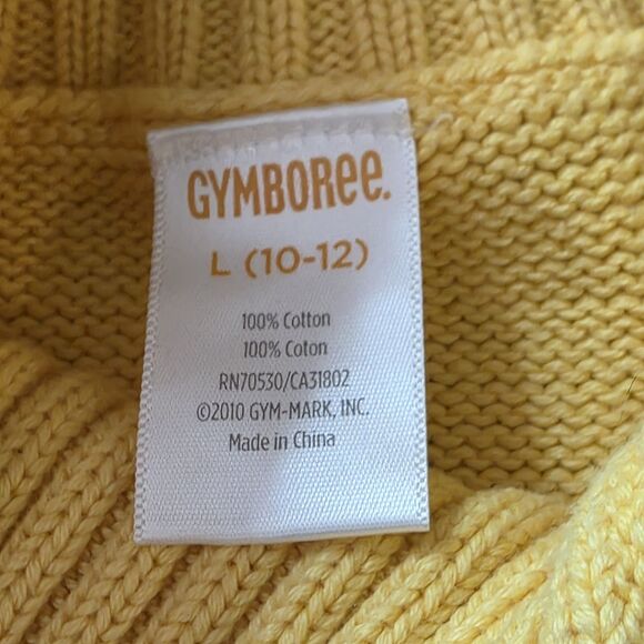 Gymboree Girls Size 10 Skirt Sweater Outfit Yellow Plaid Short Sleeve Buttons - Picture 5 of 10